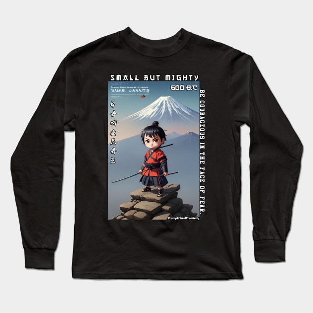 Small But Mighty Long Sleeve T-Shirt by QuirkyPrintShop